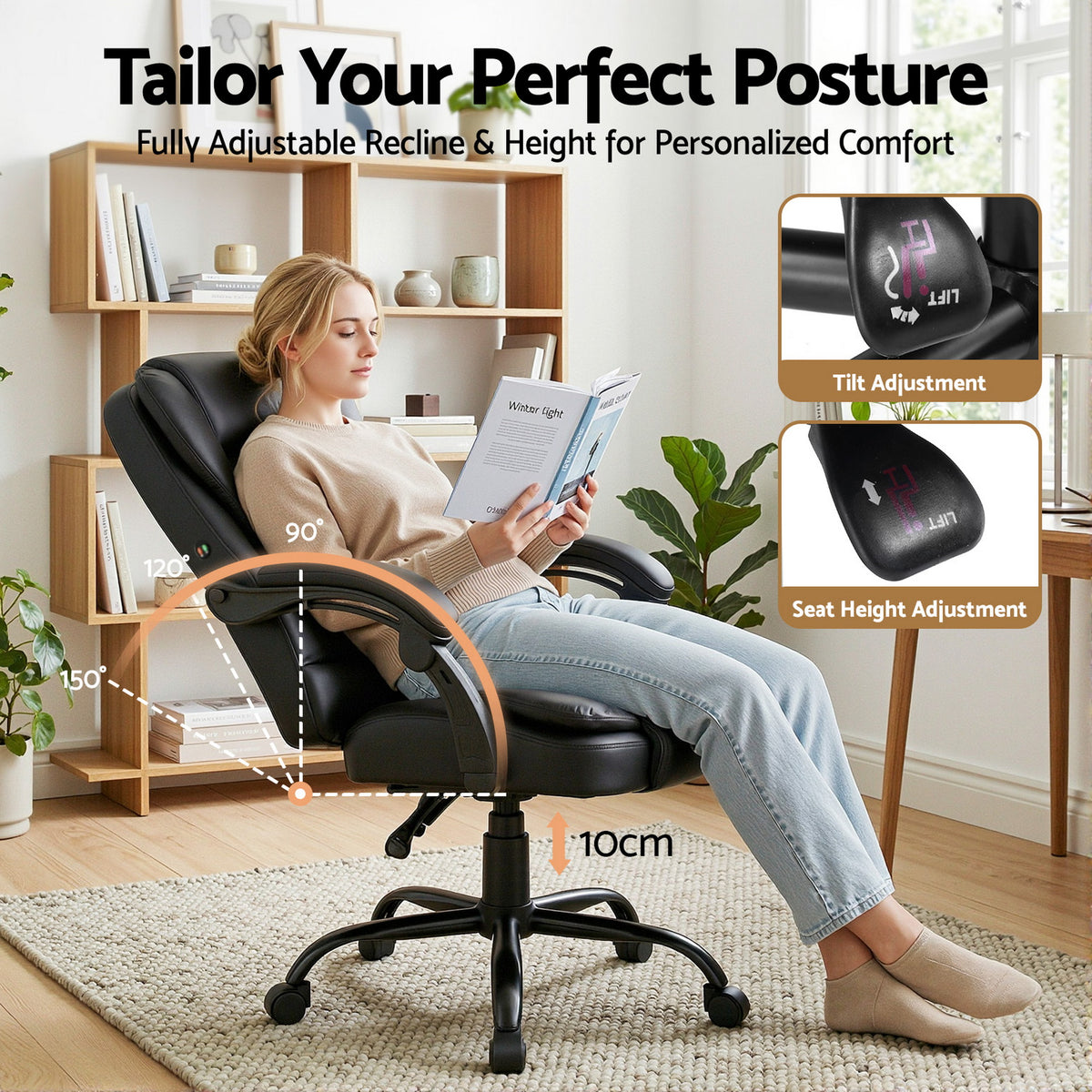 Artiss 2 Points Massage Chair Gaming