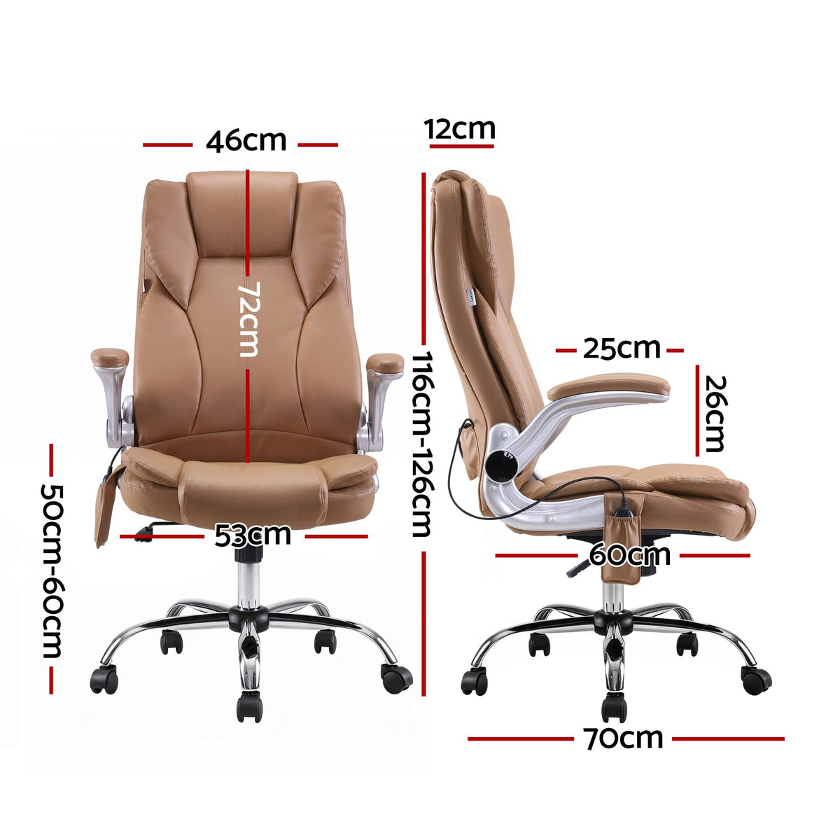 Artiss 8 Points Massage Office Chair