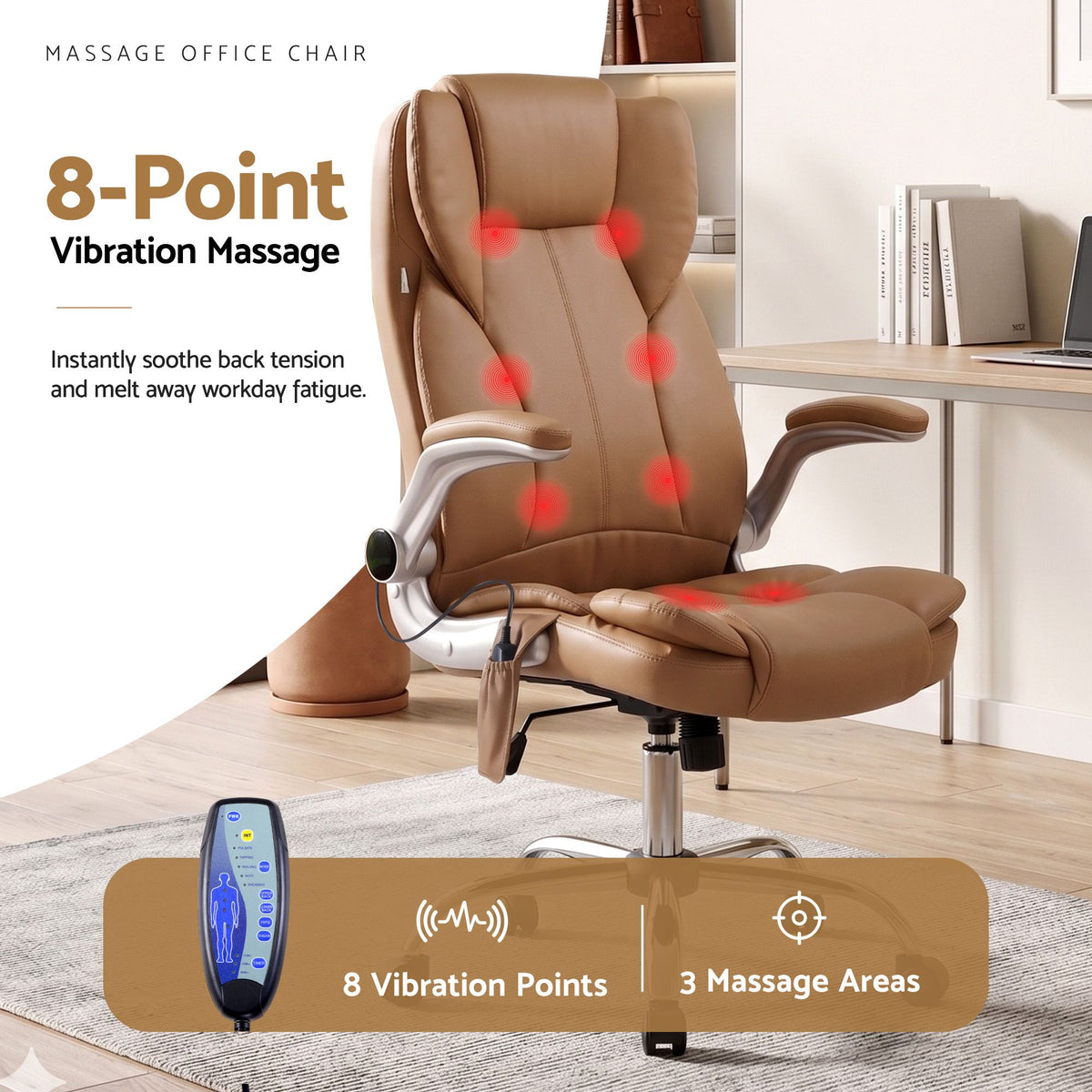 Artiss 8 Points Massage Office Chair