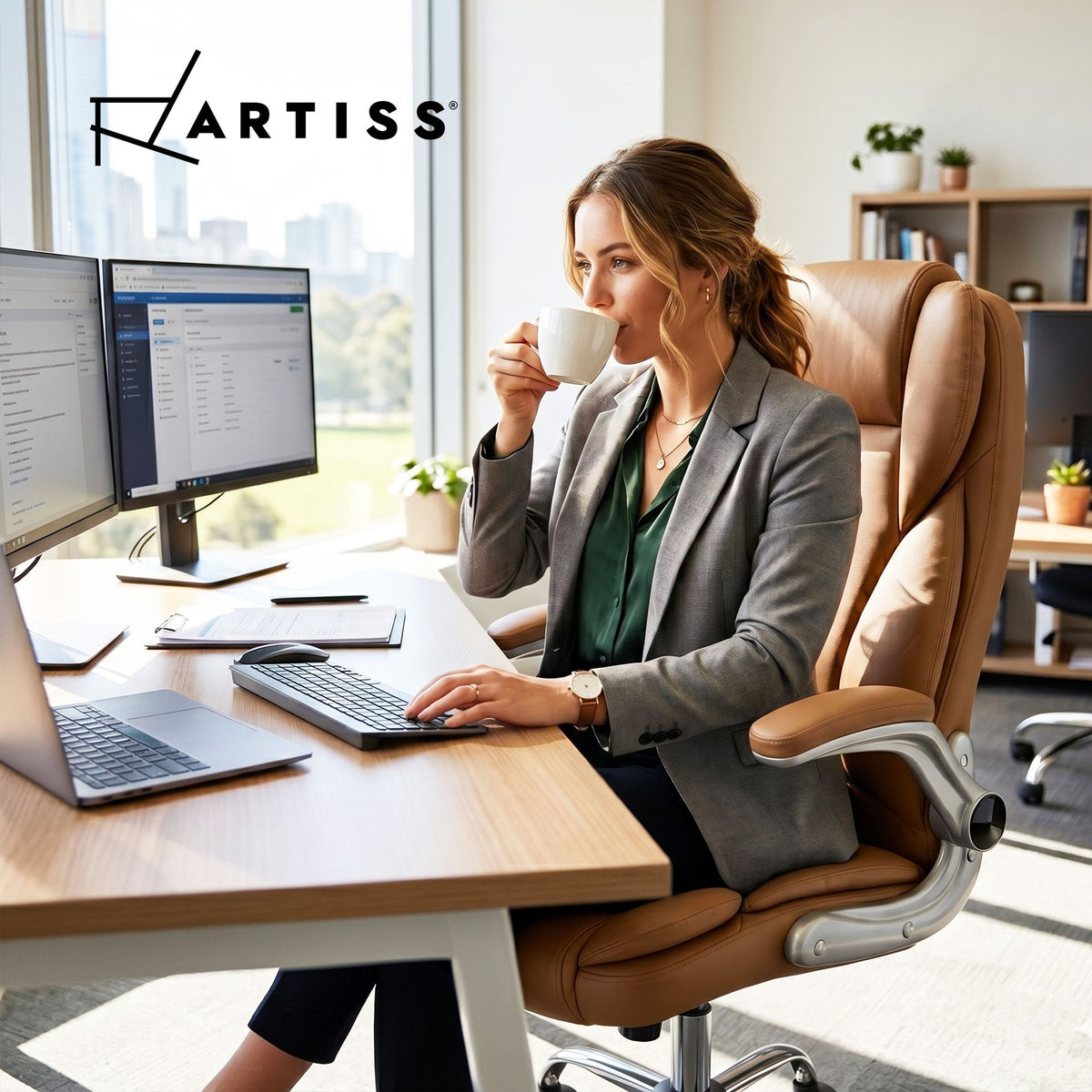 Artiss 8 Points Massage Office Chair
