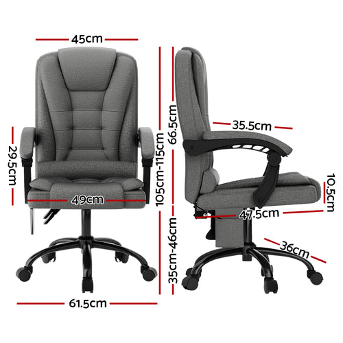 Artiss 2 Point Massage Office Chair