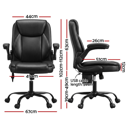 Artiss 2 Point Massage Office Chair