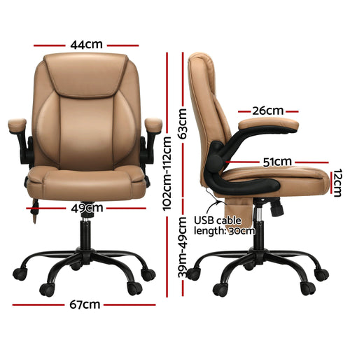 Artiss 2 Point Massage Office Chair