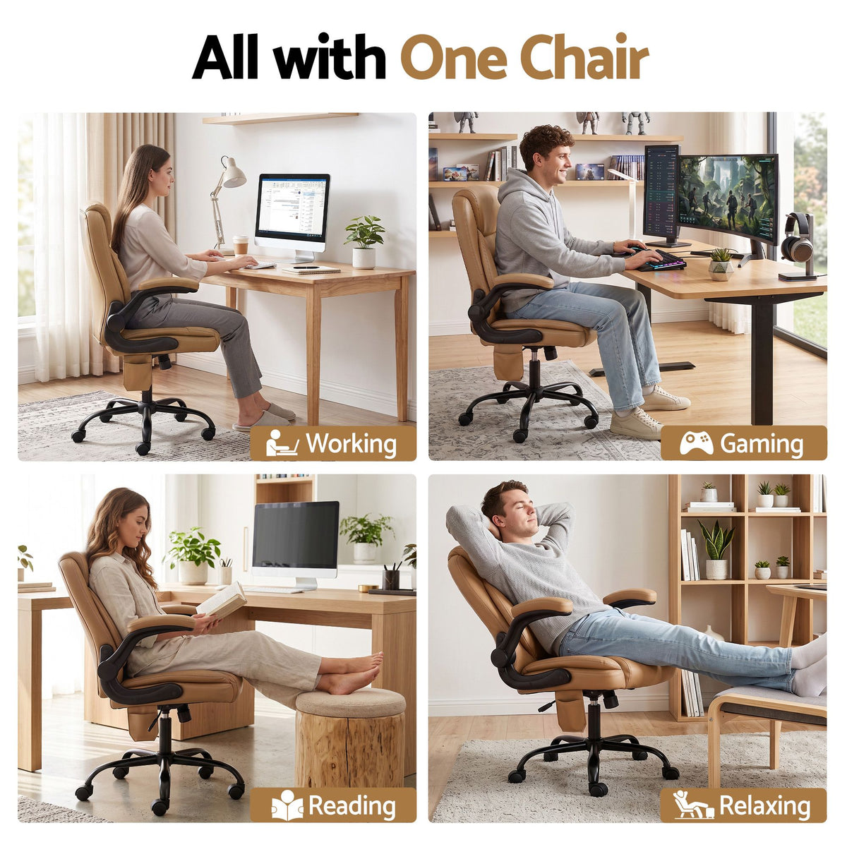 Artiss 2 Point Massage Office Chair