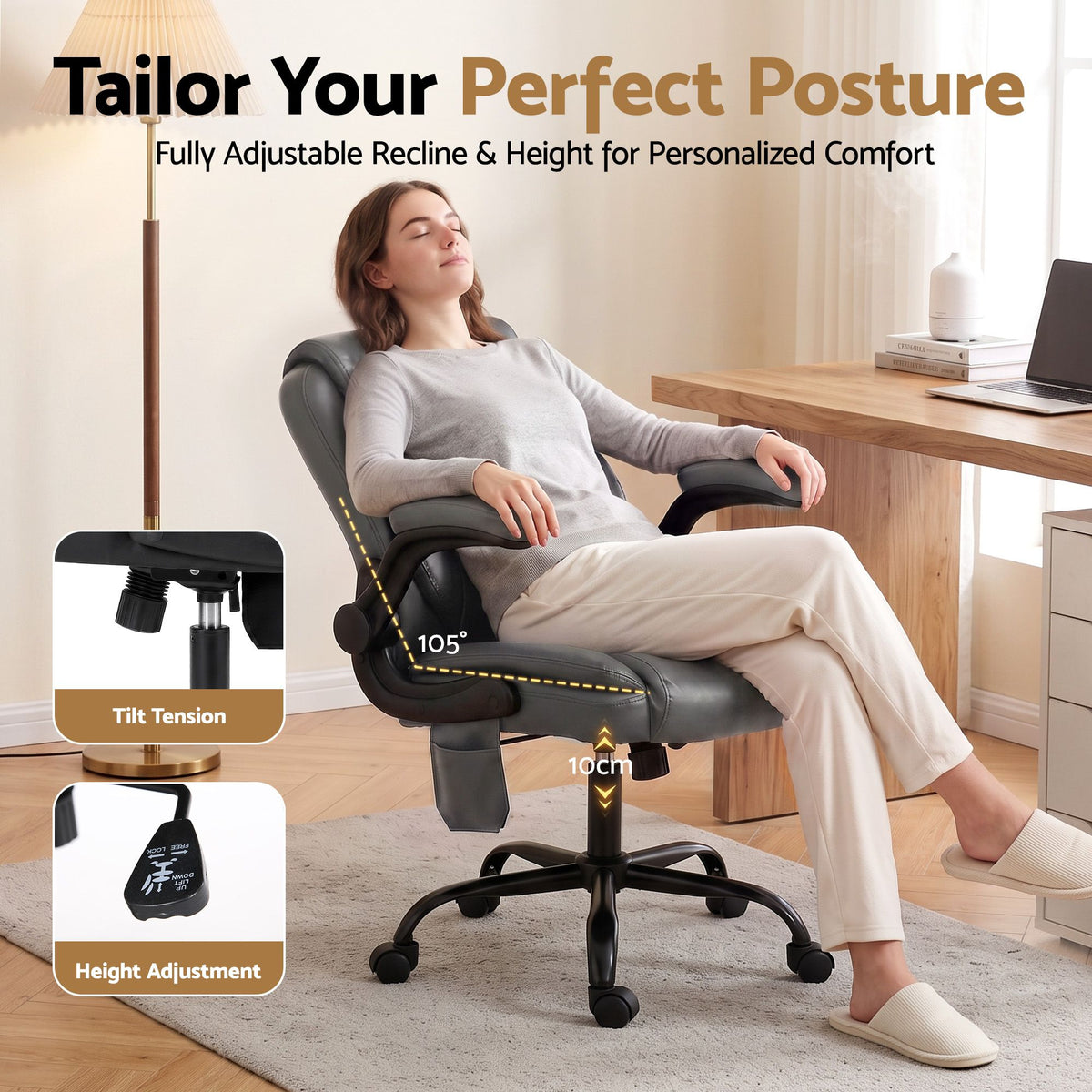 Artiss 2 Point Massage Office Chair