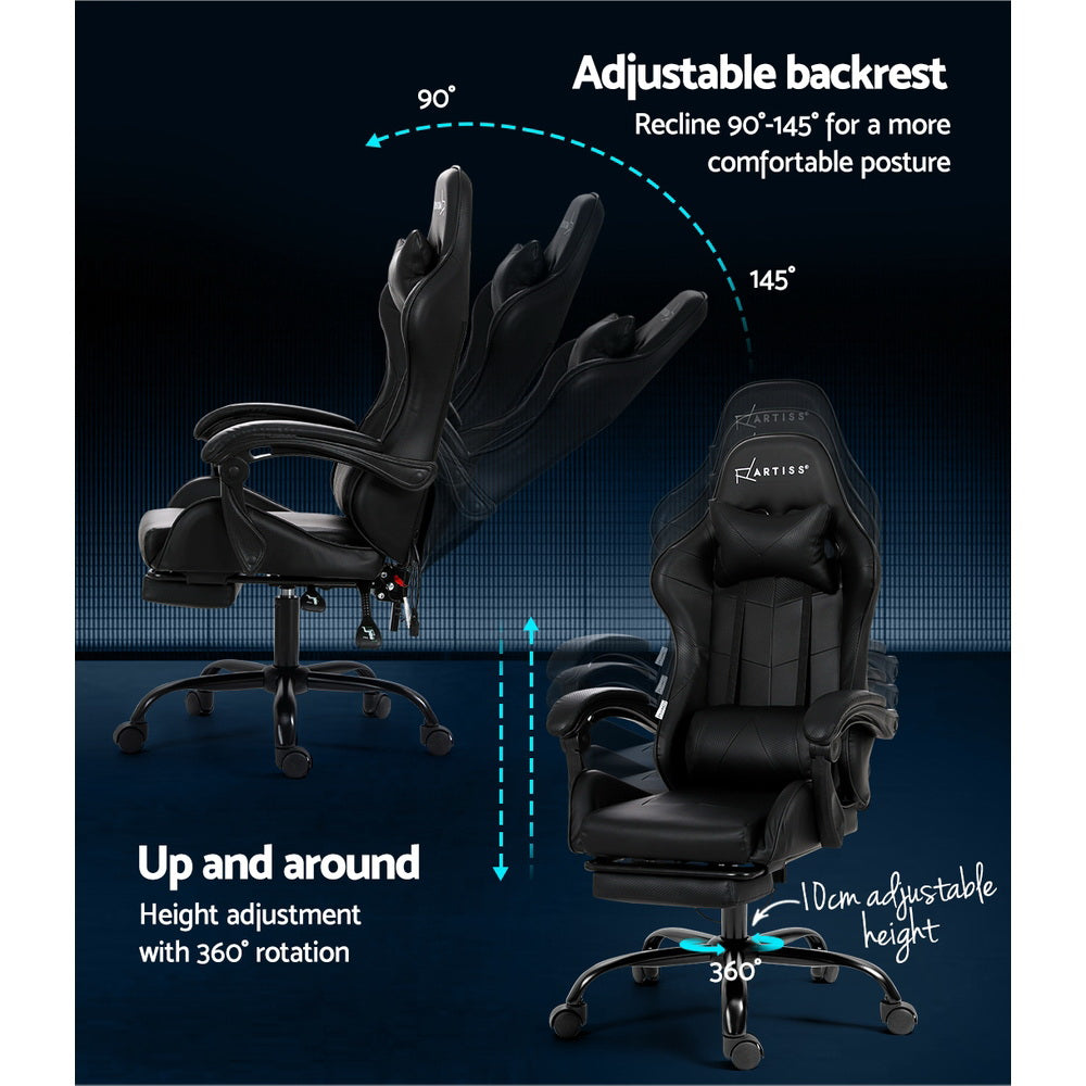 Artiss 6 Point Massage Gaming