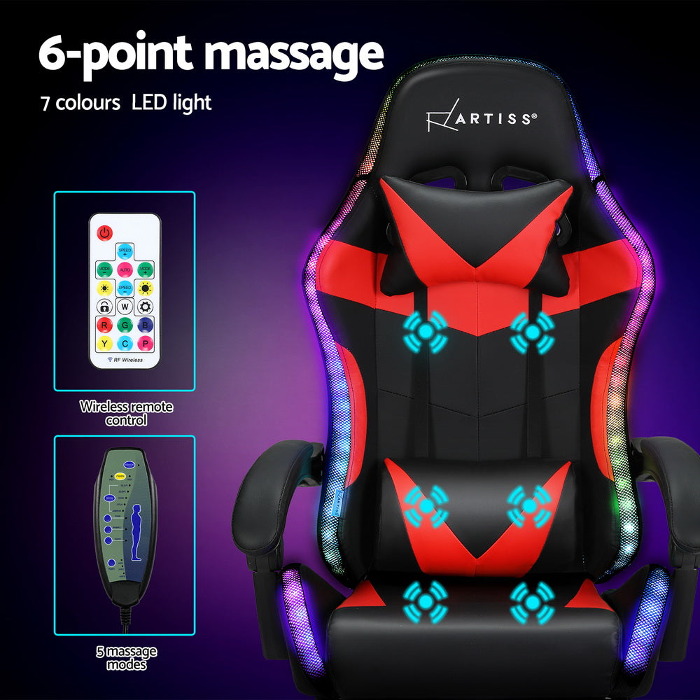 Artiss 6 Point Massage Gaming
