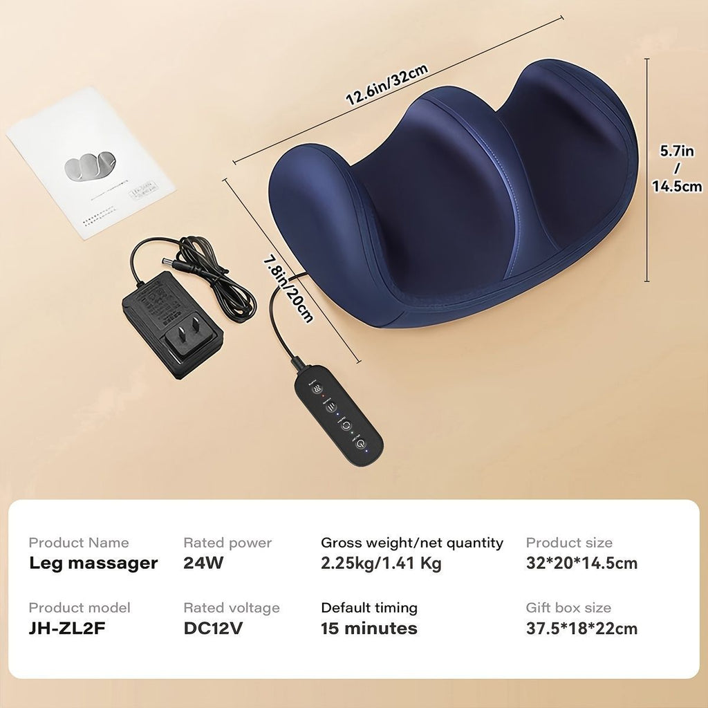 Foot Massager Heating Massager Multiple Modes 20 Massage Heads Foot Massage - Navy - Size Australian - standard