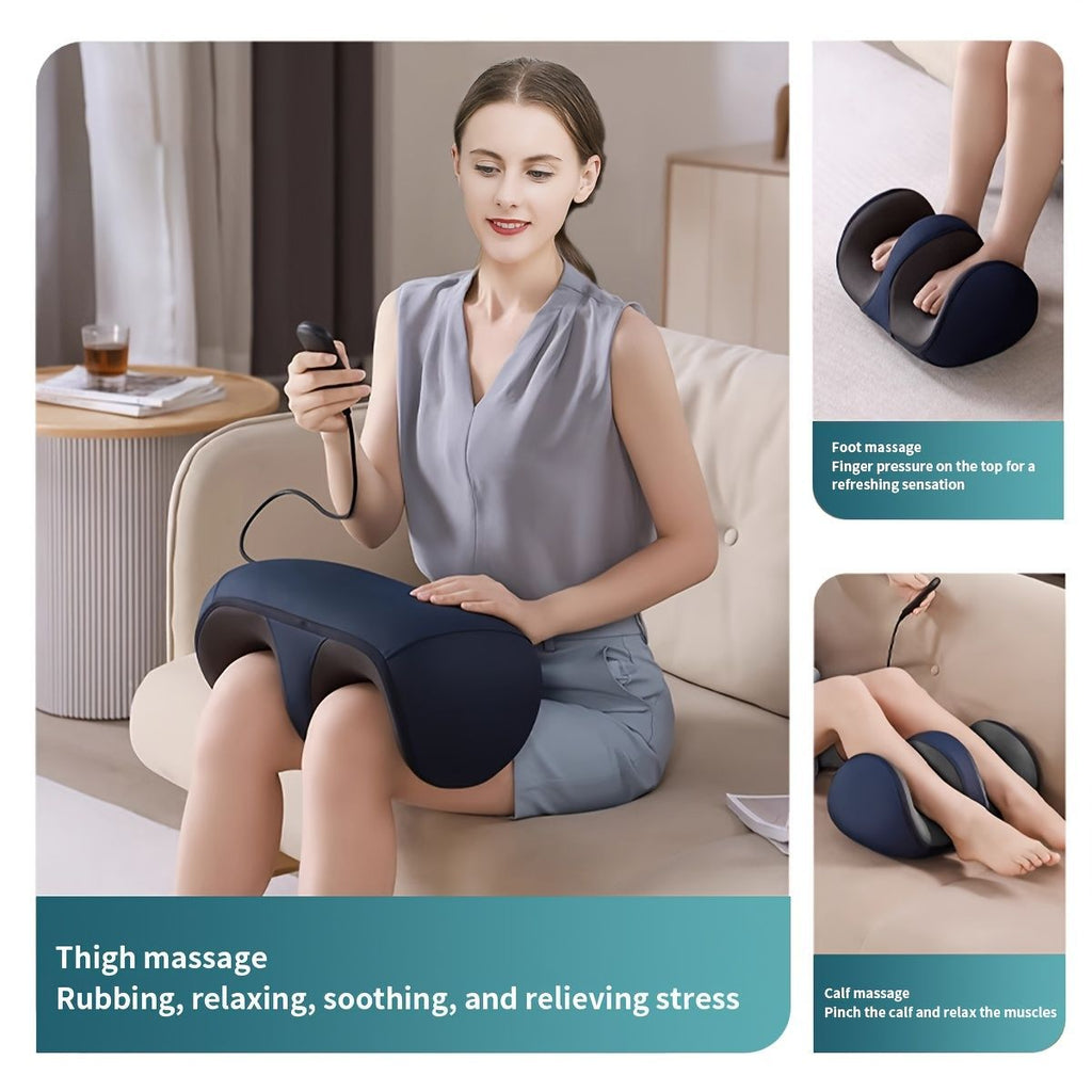 Foot Massager Heating Massager Multiple Modes 20 Massage Heads Foot Massage - Navy - Size Australian - standard