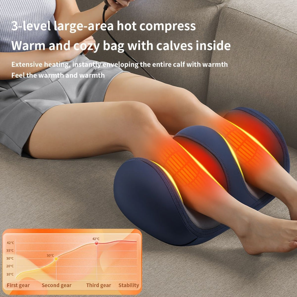 Foot Massager Heating Massager Multiple Modes 20 Massage Heads Foot Massage - Navy - Size Australian - standard