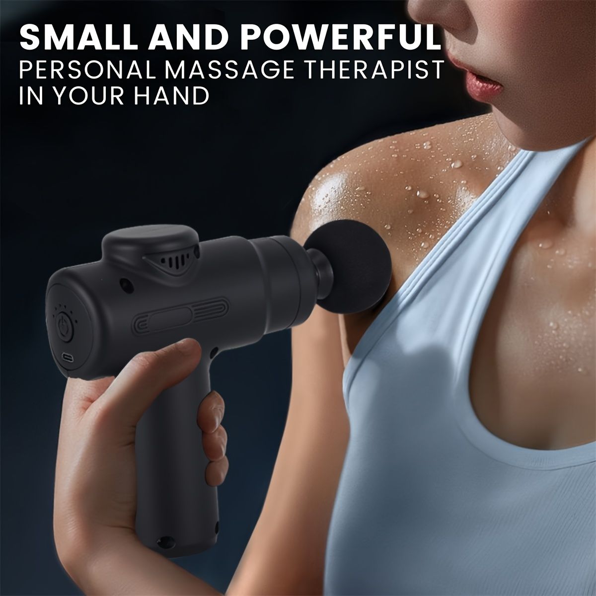 High-Quality Cordless Massage Gun for Deep Tissue Relief
