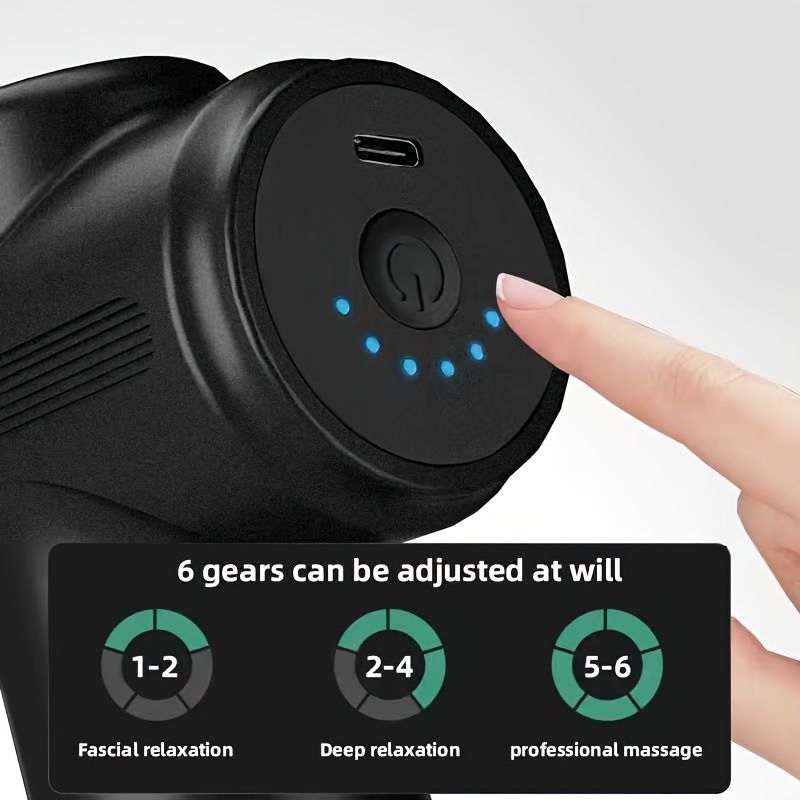 High-Quality Cordless Massage Gun for Deep Tissue Relief