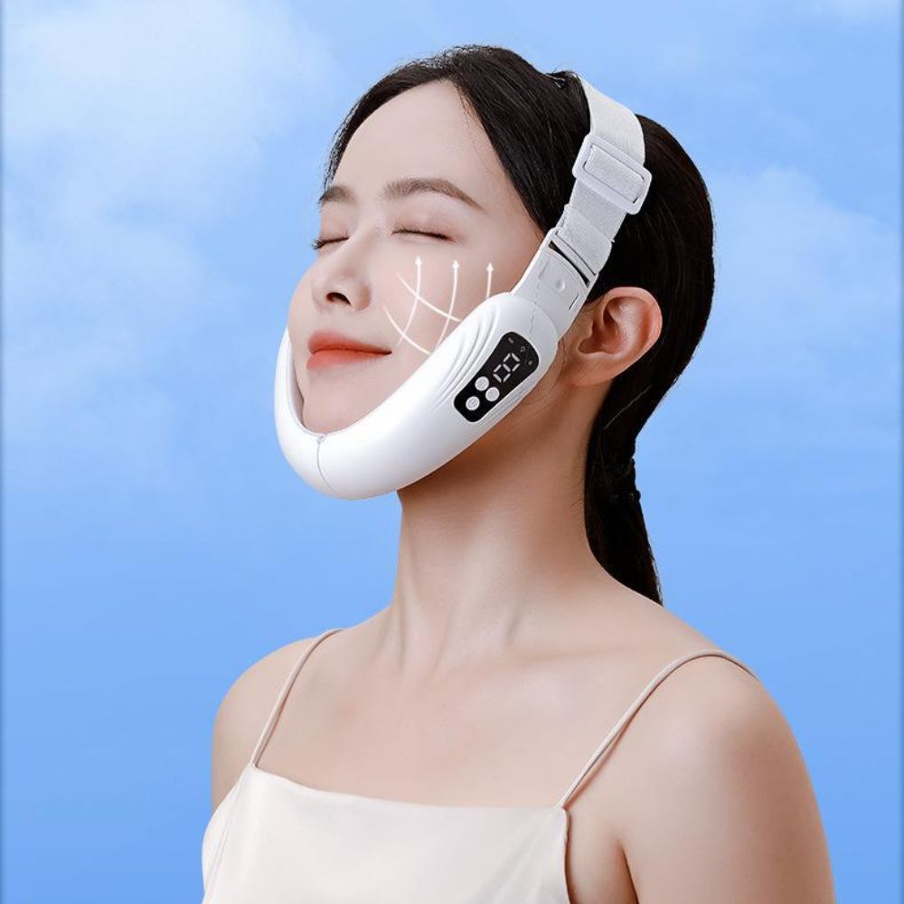V-Face Shaping Massager Electric 9 Mode Lifting Reduce Slimming Double Chin