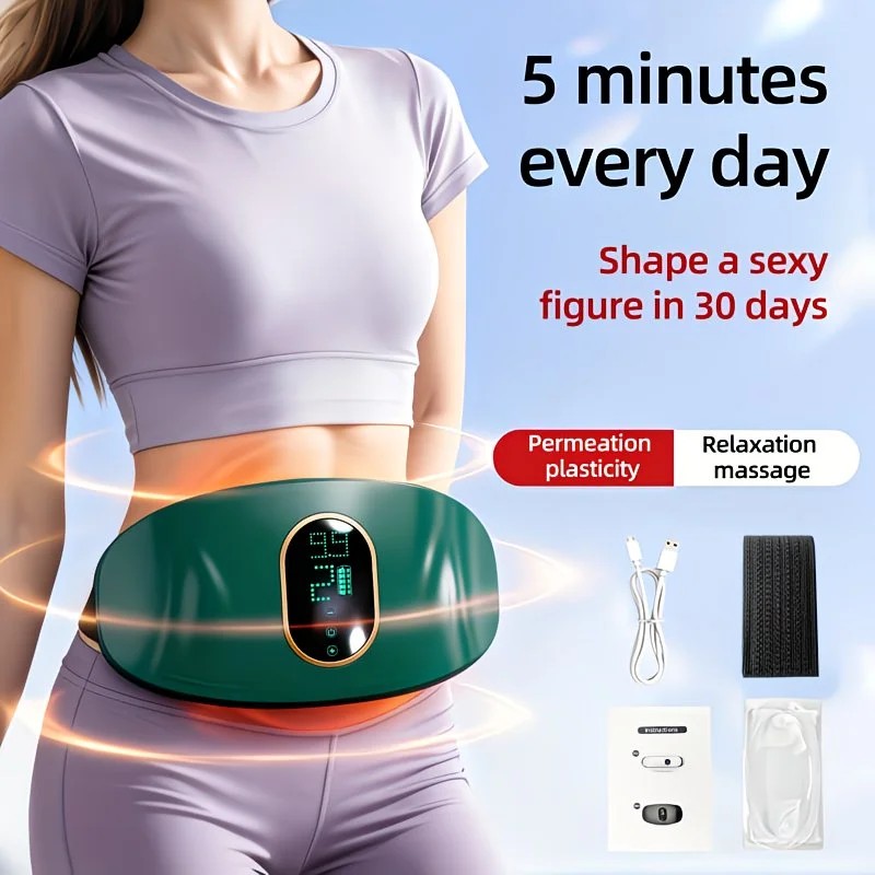 WHITE Abdominal and Leg Massager.