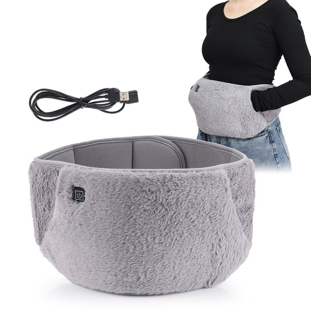 Menstrual Cramp Relief Belt with Hand Pockets