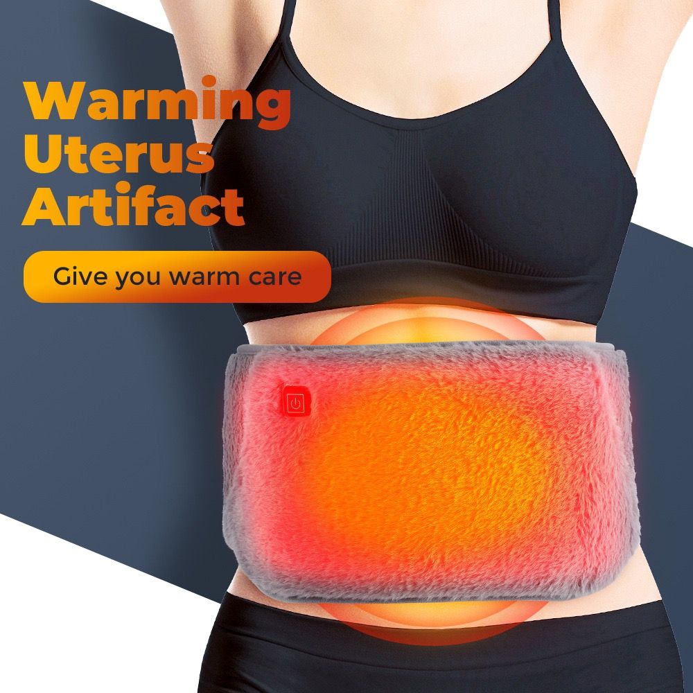 Menstrual Cramp Relief Belt with Hand Pockets