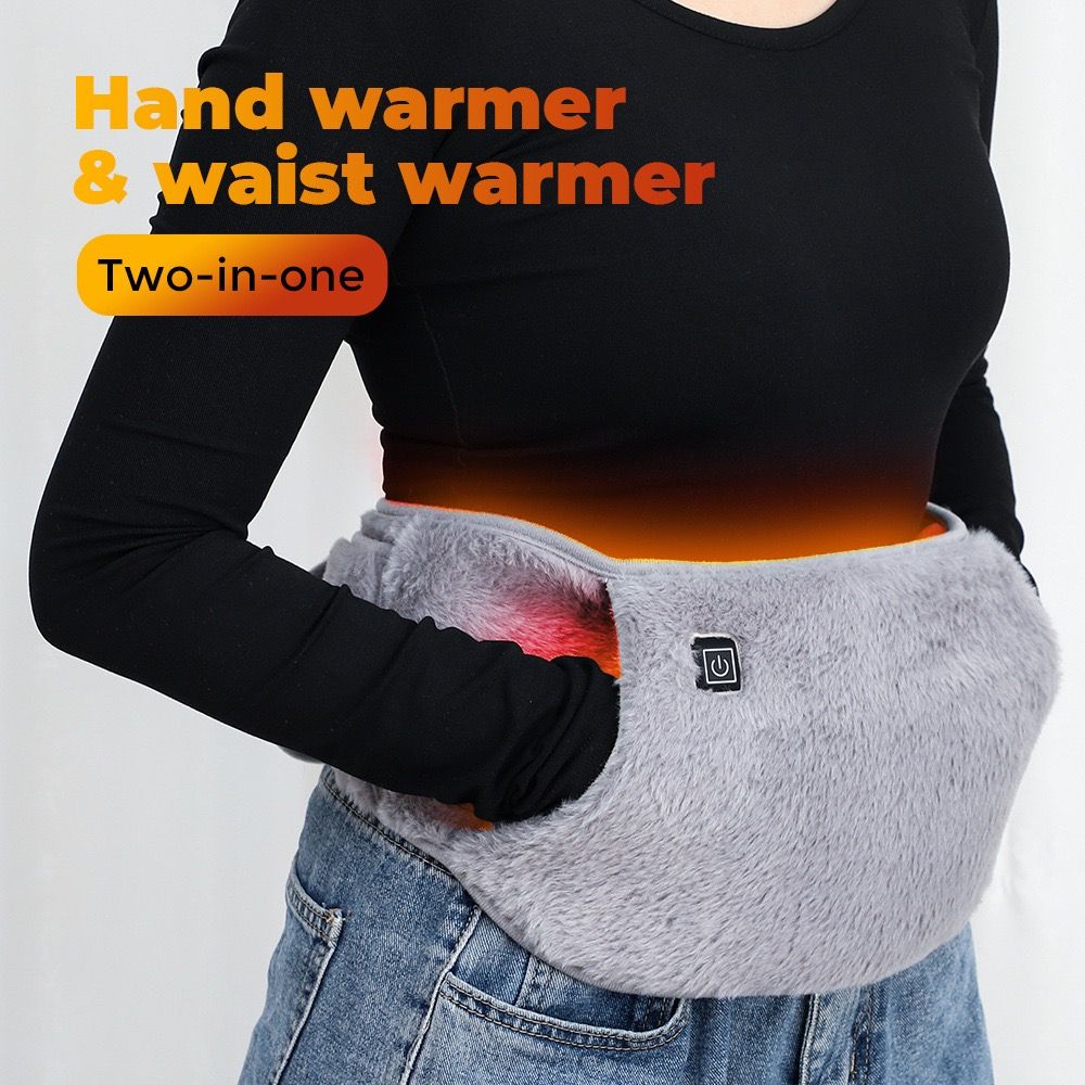 Menstrual Cramp Relief Belt with Hand Pockets