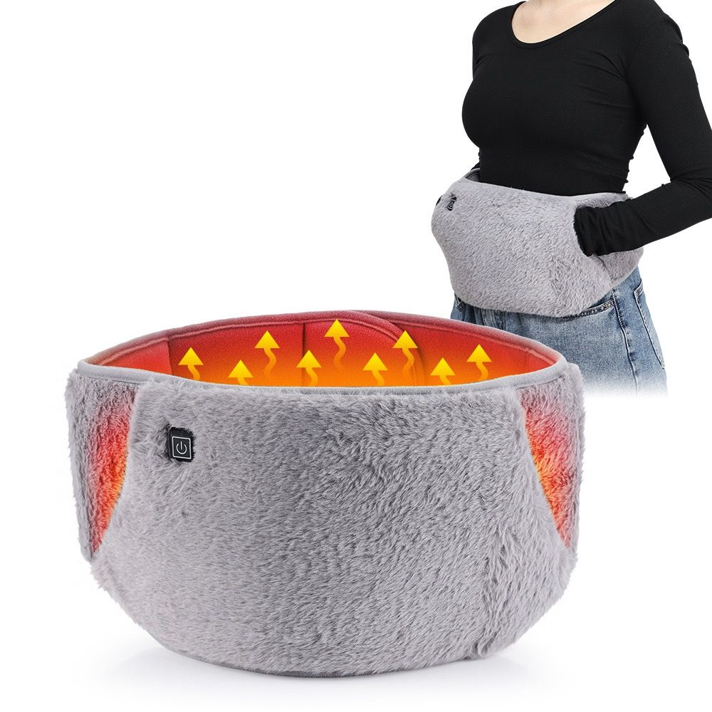 Menstrual Cramp Relief Belt with Hand Pockets