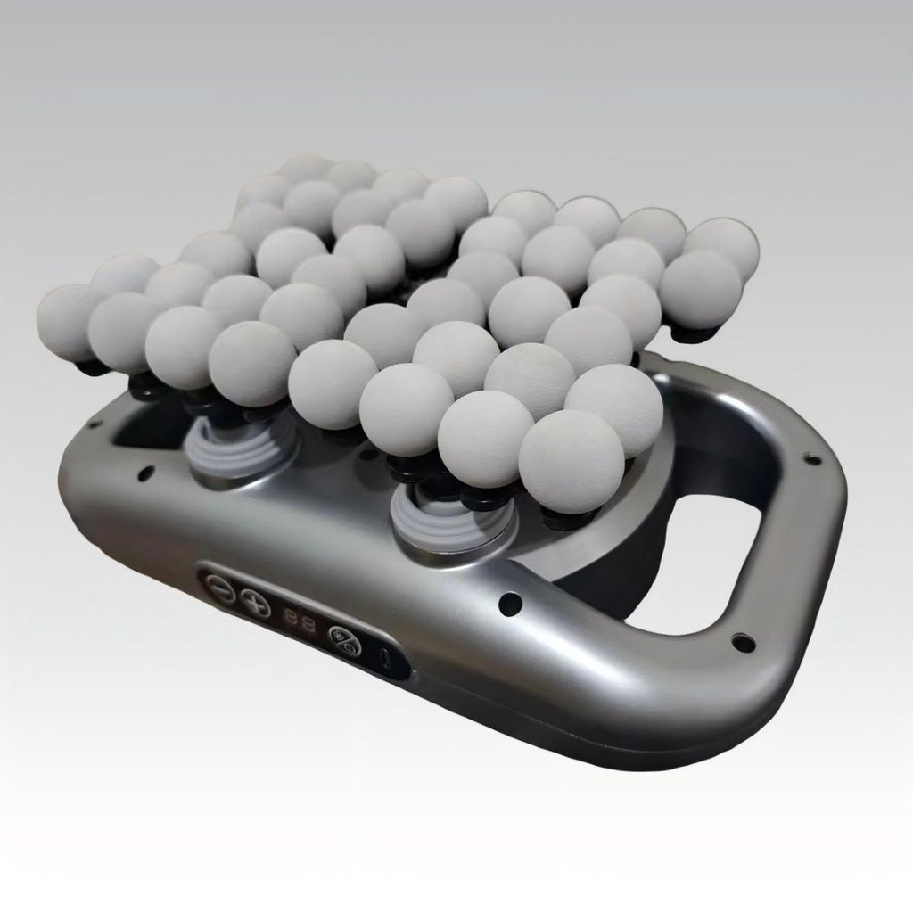 42-Head Massager 9-Speed Massager Fast-Charge Massager Relaxation Massager - Gray - Size 17-12-31